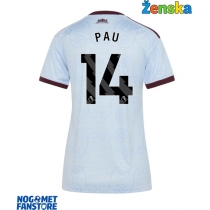 Aston Villa Pau Torres #14 Rezervni Dres za Ženska 2026-27 Kratak Rukav